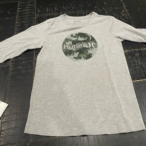 Boys 10/12 long sleeve Hurley t-shirt